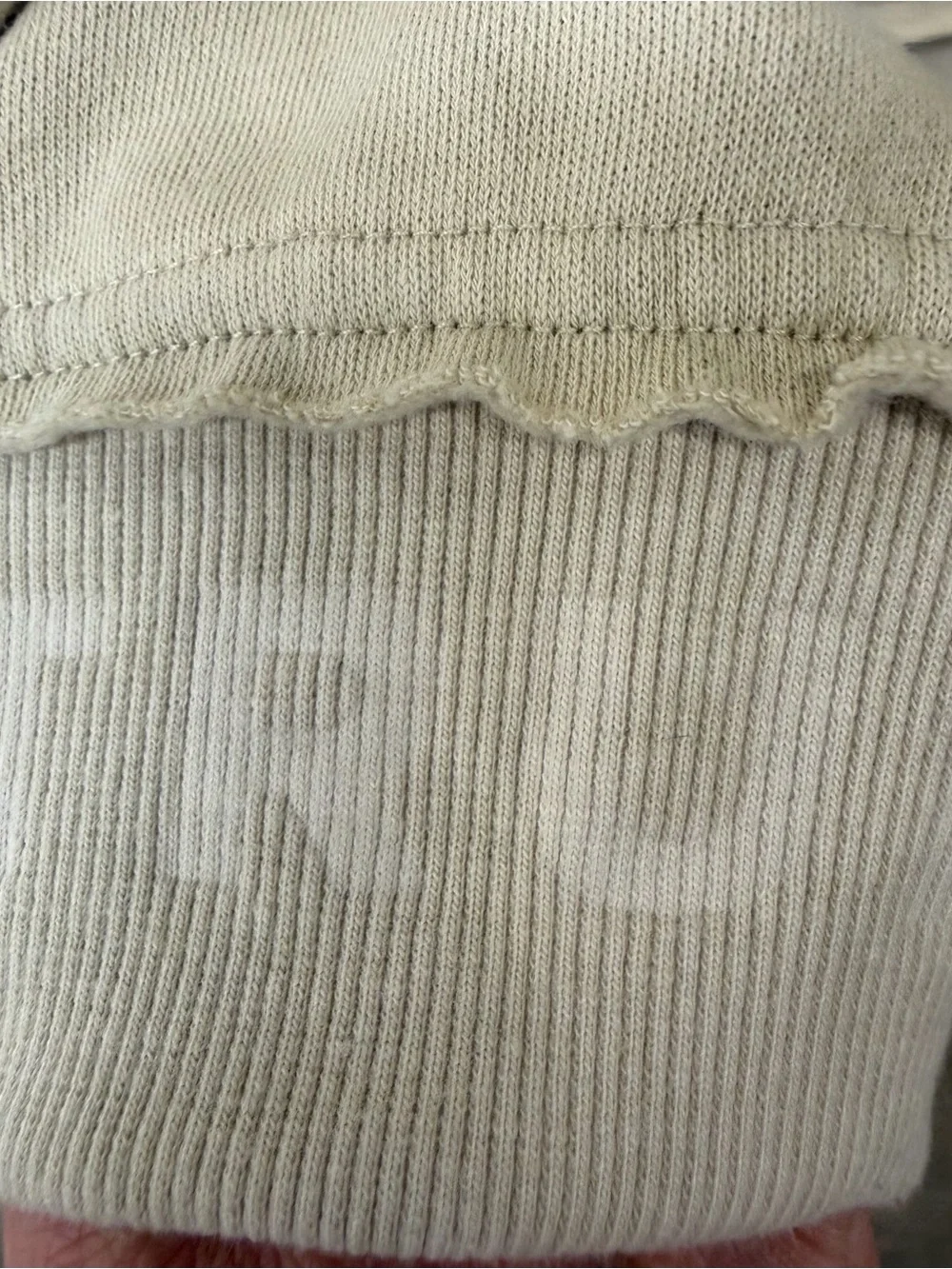 True Religion Tie Dye Horseshoe Sweatshirt Men Small Tan Beige